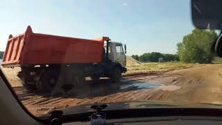Geely Atlas. Бездорожное месиво. И все-таки Атлас заскрежетал...