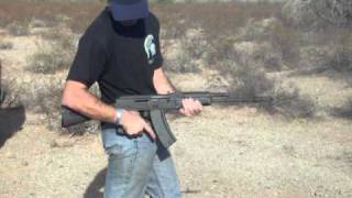 Bump firing a Bulgarian AK-74M