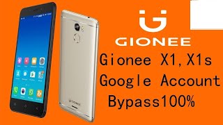 Gionee X1,X1s Google Account Bypass 100% working without PC