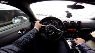 How to Drive Fast in Traffic with Audi - Beast Mode