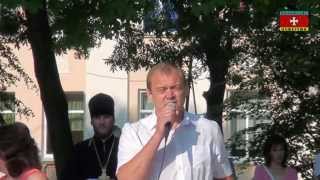 Привітання від Володимира Красулі з Днем Знань в смт. Луків.