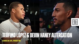 Haney & López Altercation