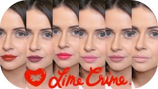 LIME CRIME | СТОИТ ЛИ СВОИХ ДЕНЕГ? | МОЯ КОЛЛЕКЦИЯ | СВОТЧИ НА ГУБАХ NIKKOKO8