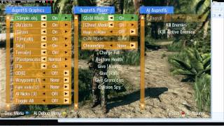 Sniper Ghost Warrior debug menu