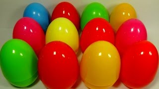 12 surprise eggs unboxing LPS My Little PONY The SMURFS Party Animals Shrek Disney eggs mymillionTV