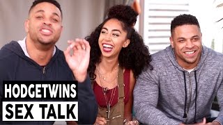 HODGE Twins on Being shy and Cream Pies: Sex Talk