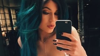 HOW TO OMBRE HAIR BLACK & TEAL  TUTORIAL| KYLIE JENNER INSPIRED