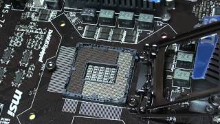 LGA1155 장착방법 intel cpu LGA1155 install