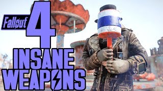 Fallout 4 Mods - 4 INSANE Weapons - Beverageer's Stash for Xbox & PC