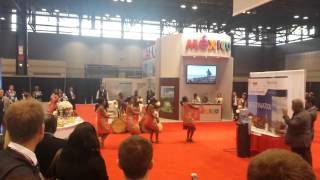 Африканские танцы на выставке в Чикаго  World Routes 2014