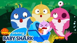 Peekaboo! Zombie Sharks Babysits on Halloween | +Compilation | Story for Kids 
