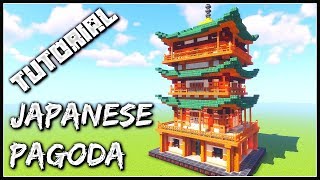 How To Build A Japanese Pagoda | Minecraft Tutorial