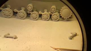 Building tank model KV-85 from EASTERN EXPRESS 1:35 Часть 2