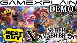 Super Smash Bros. Ultimate Demo Coming to Best Buy THIS MONTH!