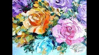 Живопись мастихином мастер-класс
