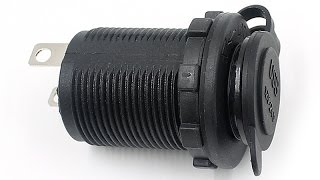 ✔✔✔ РОЗЕТКА В АВТОМОБИЛЬ 12-24V + USB ЗАРЯДНОЕ  ✔✔✔