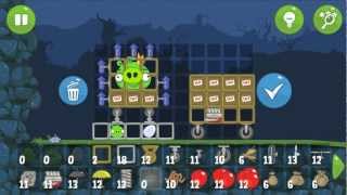 Bad Piggies King Rocket vs TNT ! - Custom Vehicle [in Field of Dreams]