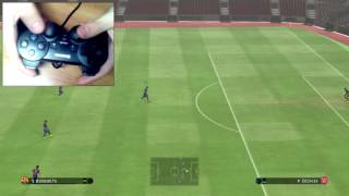 Как делать финты в PES2017 на геймпаде