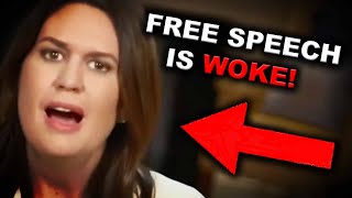 Sarah Huckabee Sanders BANS Words... Literally