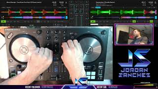 Live DJ set on Twitch with the NI Traktor Kontrol S2 MK3
