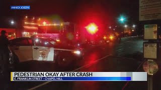 Driver likely impaired in crash that hit woman, Chapel Hill police say