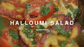 Halloumi & Tomato Salad - Laura Whitmore & Gizzi Erskine | Wild Dish