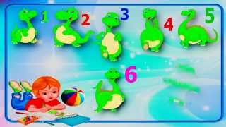 Учим цифру "7" Мультик развивайка !!!!