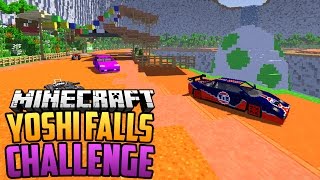 SPORTAUTO MOD YOSHI FALLS RACE CHALLENGE - Minecraft Mod Challenge