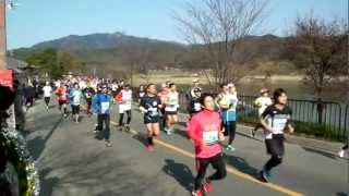 京都マラソン2012【広沢の池】①