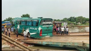Ferry ghat unloading scene | Shohagh |  Greenline |