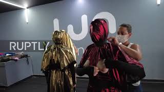 Brazil: Free the nipple performance artists challenge gender norms *EXPLICIT*