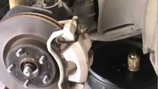 2007 Toyota Camry Front Disc Brake Replacement