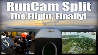 RunCam Split - The Flight, Finally!