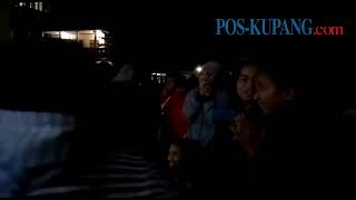 Hebohnya teman-teman Aldo di SMAK Regina Pacis Bajawa Saat Nobar dukung Aldo di Bajawa