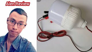 Sư Phụ Vlogs | bóng đèn led 12v năng lượng mặt trời
