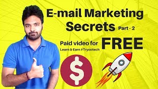 Email Marketing Secrets | A Source Of Passive Income Part- 2