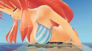 MMD Giantess Katsuragi - Final