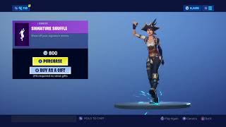 Fortnite new dance signature shuffle