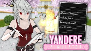 WRITING ELIMINATION METHODS IN THE NEW LIFE NOTE EASTER EGG | Yandere Simulator