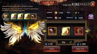 LOD - Lucky bar event, Spend 22k dias + activate wrath aura Sage light