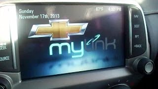 Chevrolet My Link 2013/14 Camaro Introduction