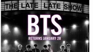 BTS will perform Black Swan on Late Late Show with James Corden