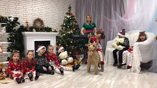 We wish you a Merry Christmas/украинская версия(кавер) дети!!!Новогодняя детская песня!