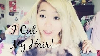 I Cut My Hair Short! Watch Me Cut My Hair