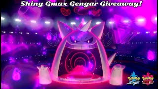 Pokemon Sword/Espada & Shield/Escudo: Shiny?Gmax Gengar Giveaway?Regalo De Giga Gengar?:v