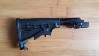 Ремонт трубы телескопического приклада Bushmaster  для ВПО-209 (АКМ).
