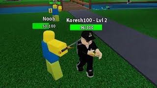 Когда Нападают Нубики Новый Симулятор Нуба Роблокс Noob Quest Simulator Roblox