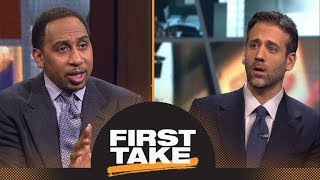 Stephen A. and Max debate whether Isaiah Thomas should play against Celtics | First Take | ESPN