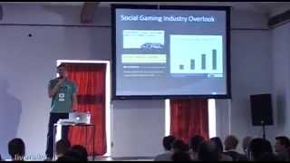 Nordeus/Top Eleven's CEO Branko Milutinovic giving a talk (Part 1 of 2)
