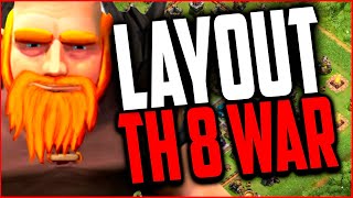 LAYOUT CV8 HIBRIDO GUERRA  | FARM TH8 HYBRID BASE FOR NEW U Hall 8 Farming / Trophy Base 2016